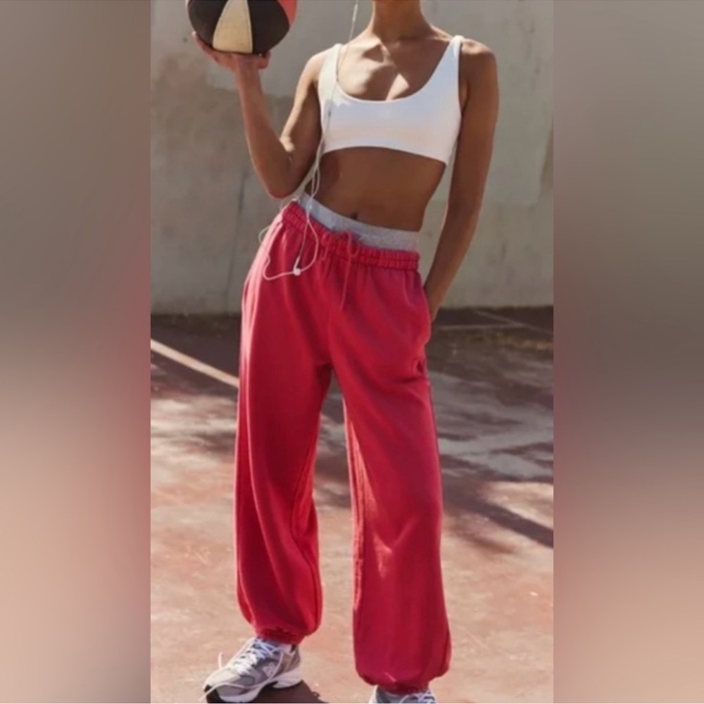 FREE PEOPLE MOVEMENT: All Star Jogger In Winterberry NWOT - Picture 2 of 4